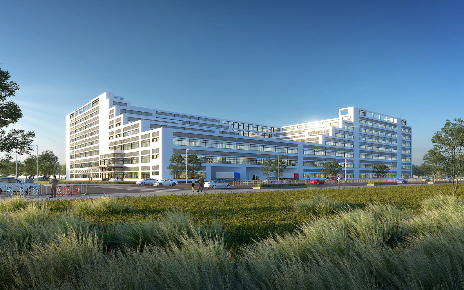 现代工业厂房的特点