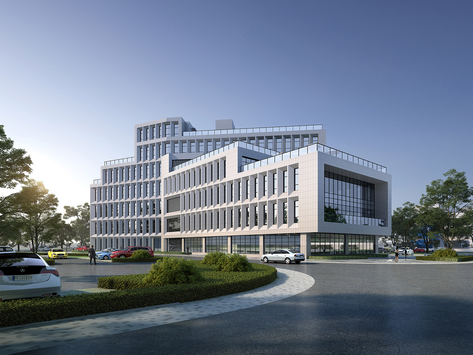 集团公司办公生活区规划设计案例3