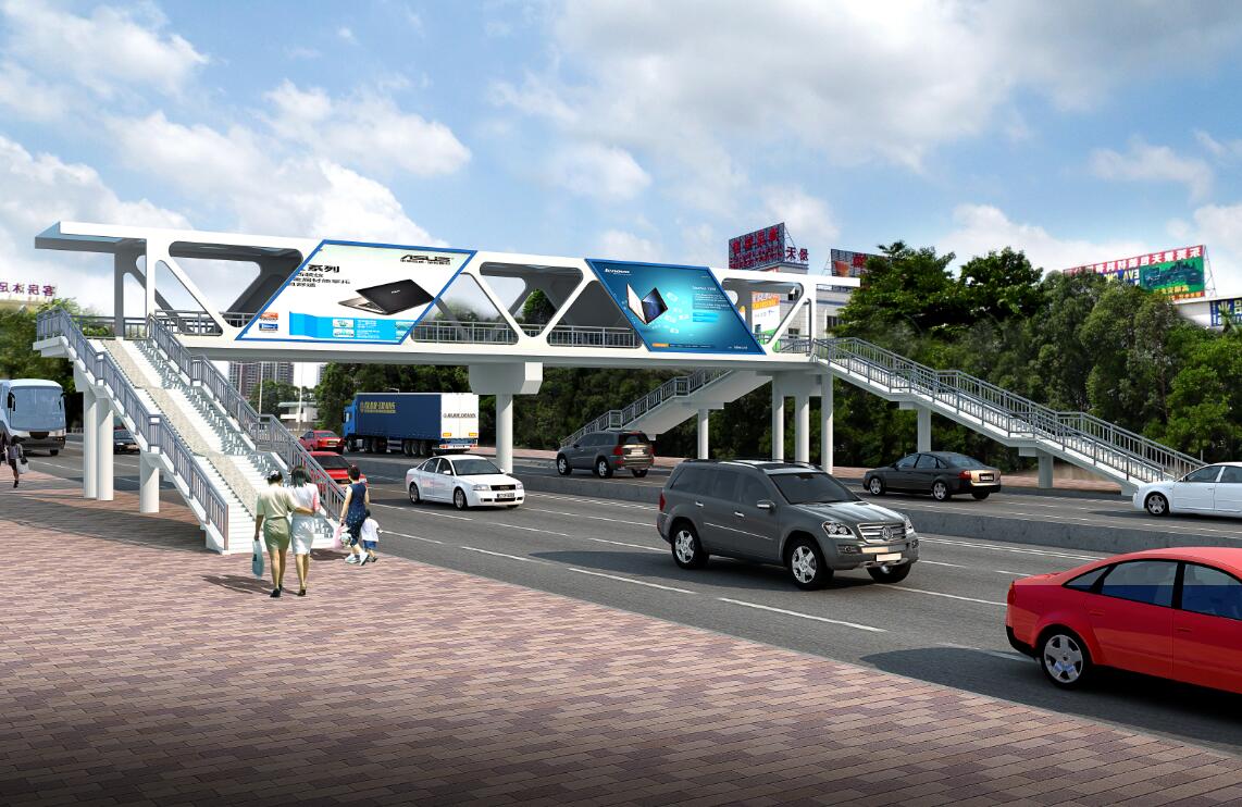 人行天桥景观设计