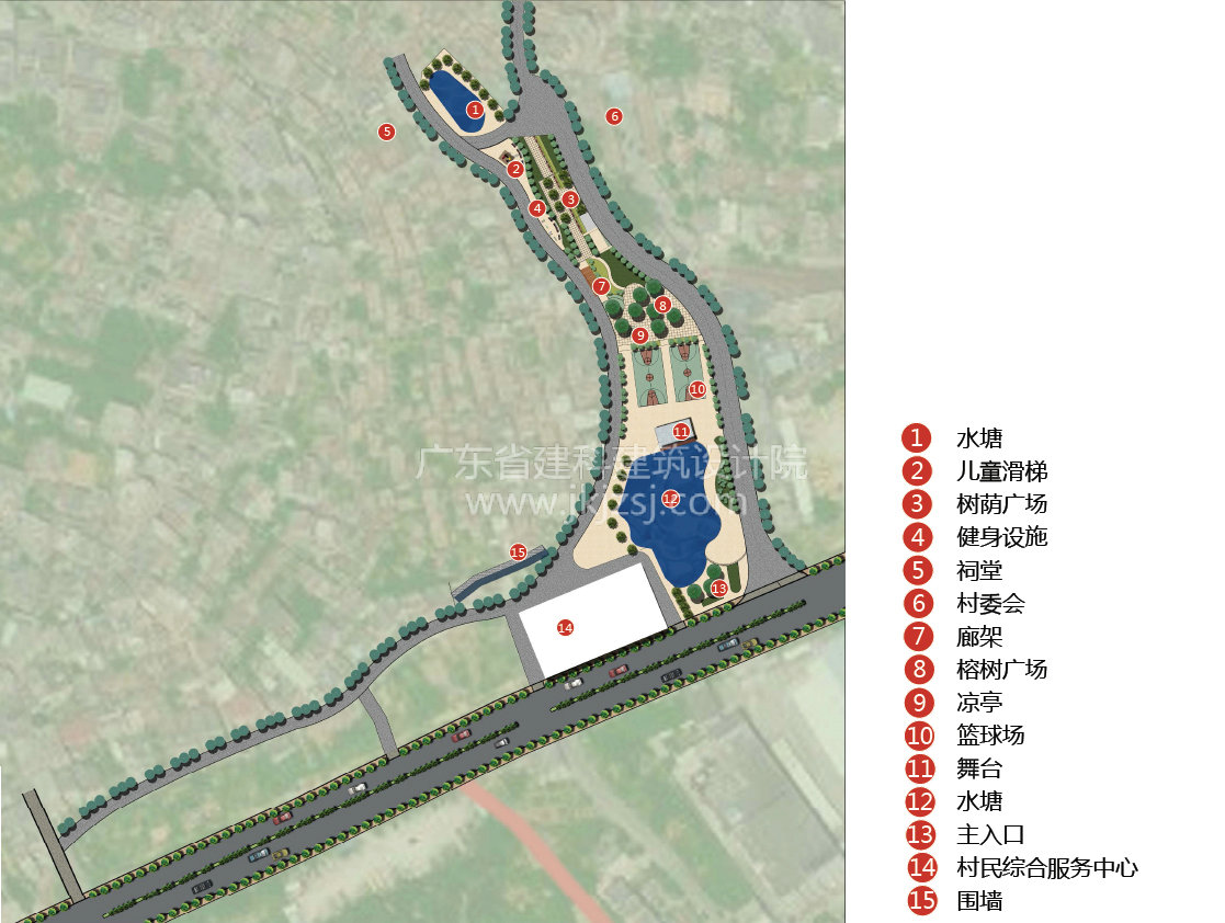 大岭山镇马蹄岗村美丽幸福村居规划设计