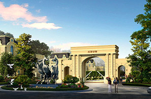 湖北赤壁三号公寓一期及酒店别墅区整体景观设计