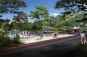 静福广场景观设计