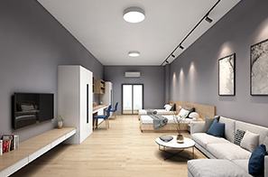 工厂宿舍、餐厅装修设计